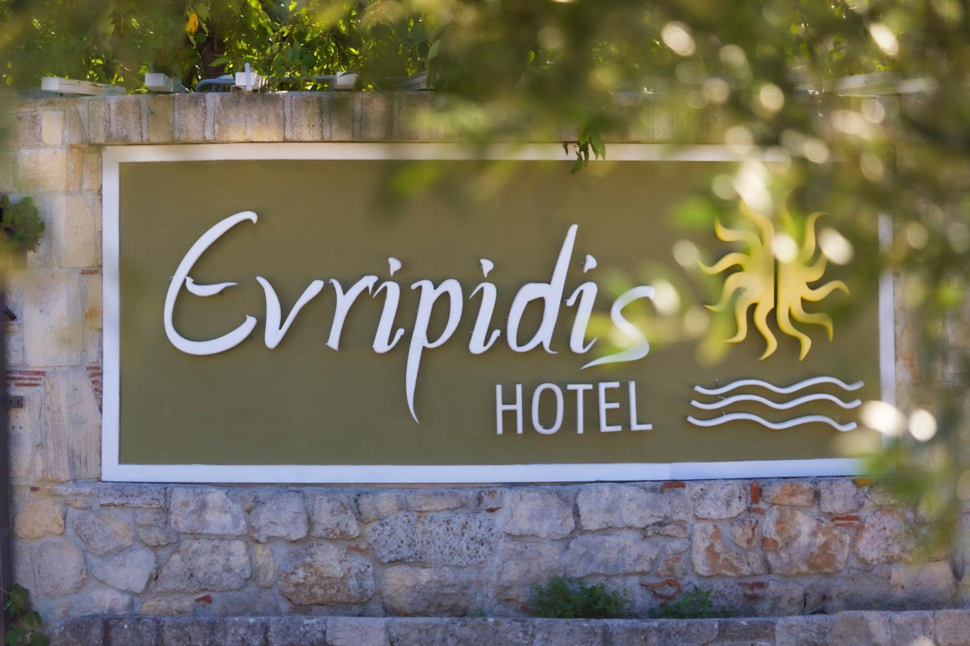 Evripidis Hotel Afytos Eksteriør bilde
